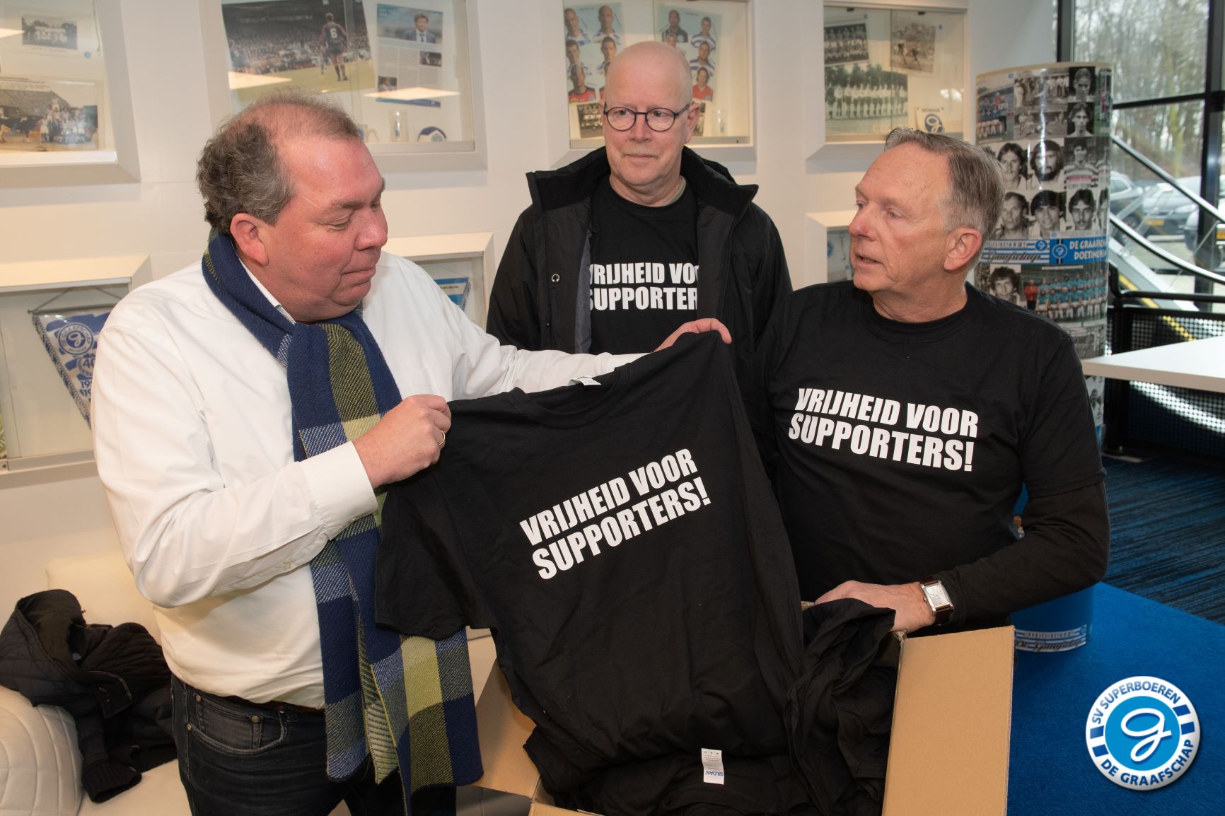Shirt Vrijheid voor supporters