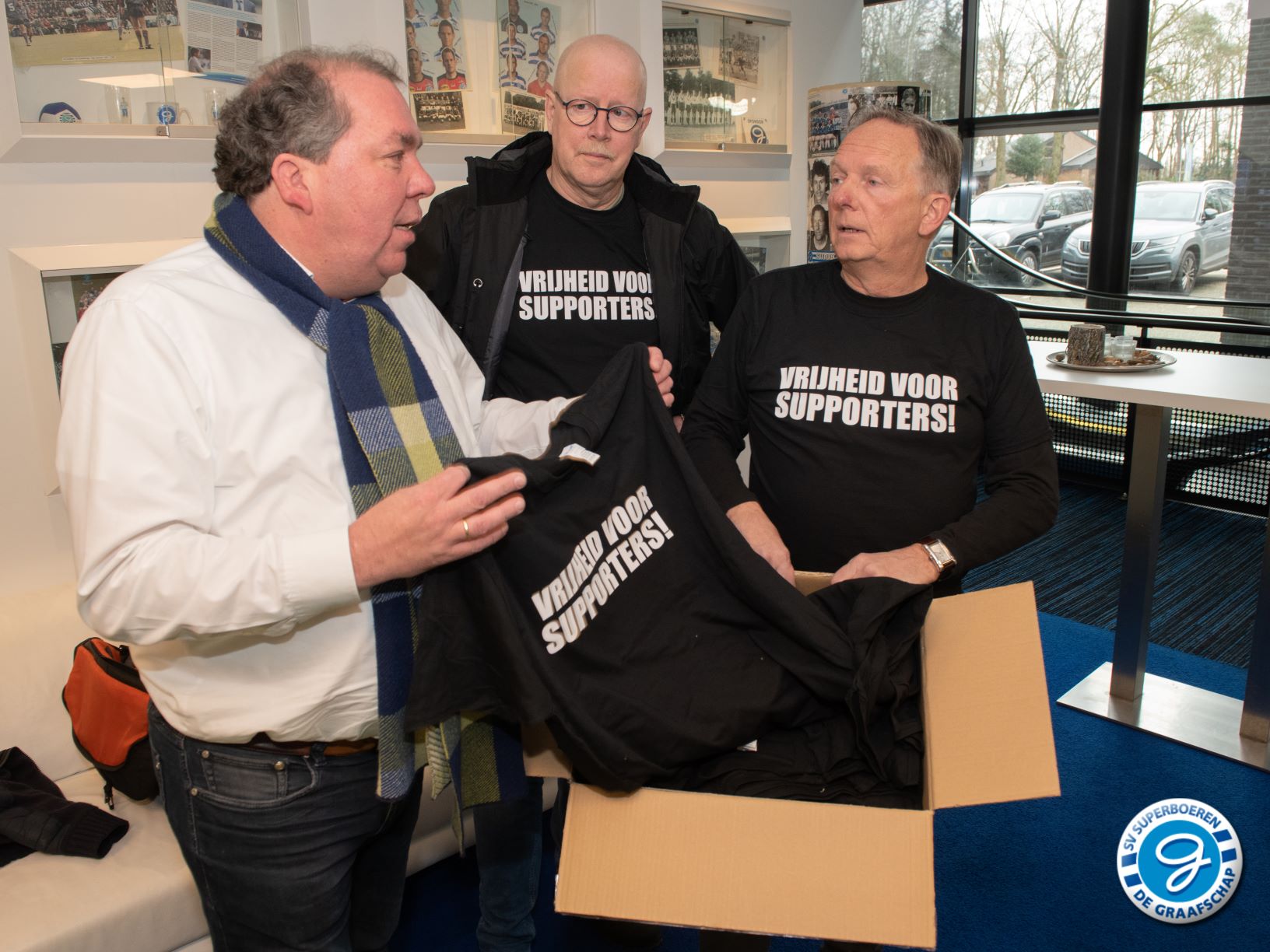 Shirt Vrijheid voor supporters